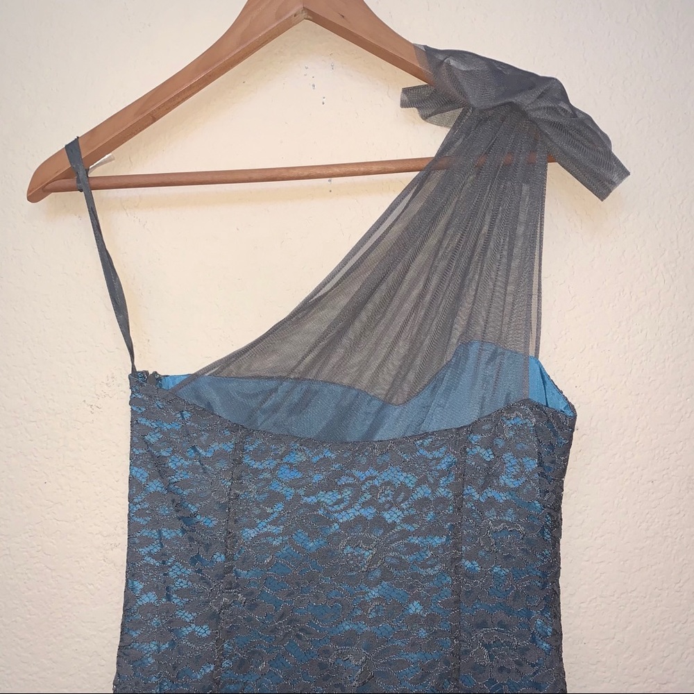 Plenty Frock Tracy Reese Grey Lace Dress - Picture 9 of 10